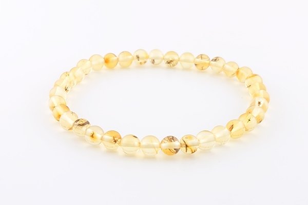 画像3: 虫入り琥珀ブレスレット (3)