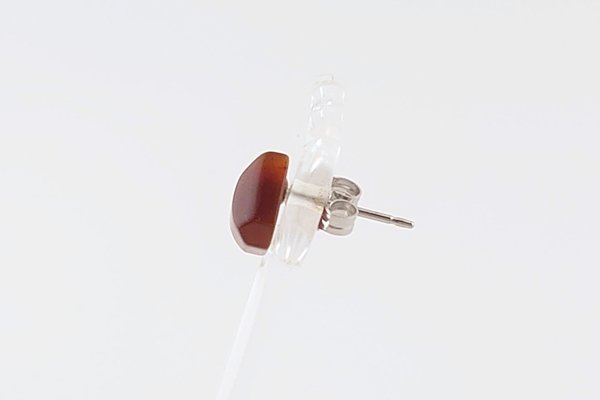 画像5: 【片耳】久慈産琥珀ピアス (5)