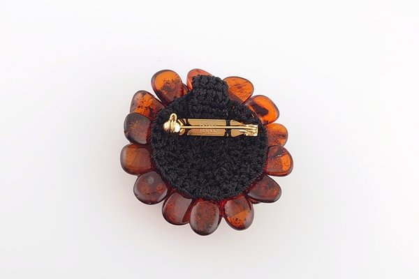 画像5: 琥珀ブローチ（ペンダント兼用） (5)