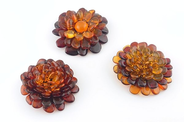 画像7: 琥珀ブローチ（ペンダント兼用） (7)