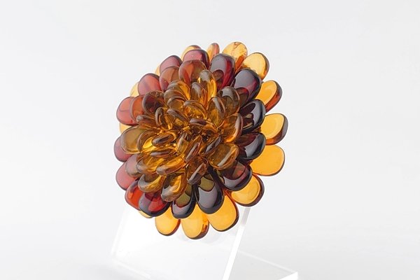 画像2: 琥珀ブローチ（ペンダント兼用） (2)