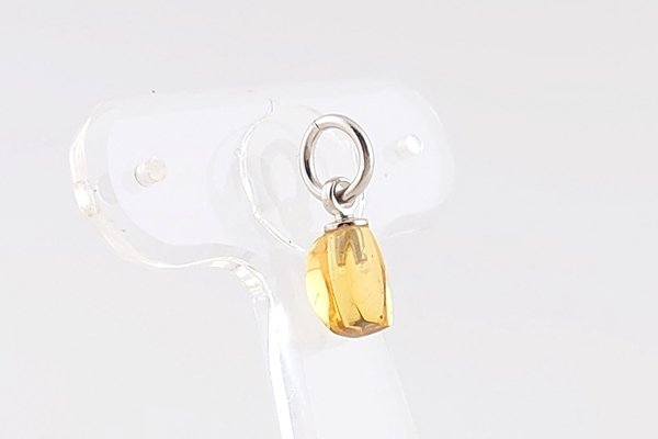 画像4: 久慈産琥珀ペンダント (4)