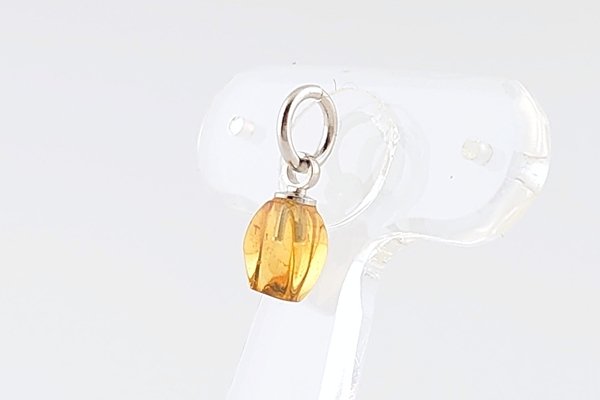 画像2: 久慈産琥珀ペンダント (2)