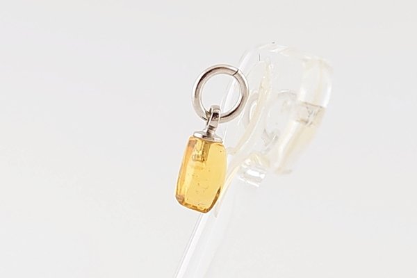 画像3: 久慈産琥珀ペンダント (3)