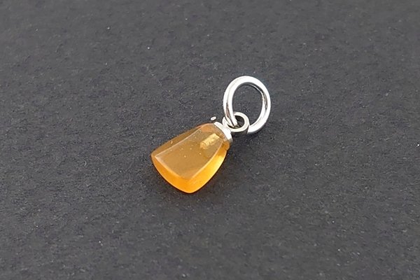画像1: 久慈産琥珀ペンダント (1)