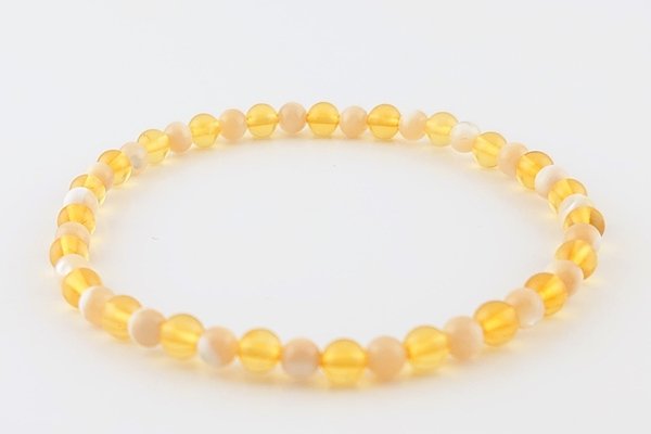 画像4: 琥珀ブレスレット (4)