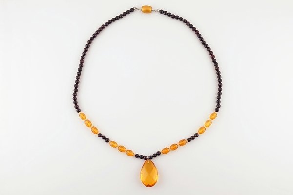 画像4: 琥珀ネックレス (4)