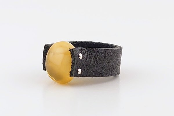 画像2: 琥珀リング (2)