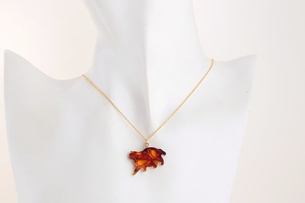 画像5: 琥珀ネックレス (5)