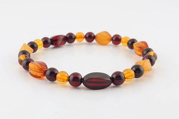 画像2: 琥珀ブレスレット (2)