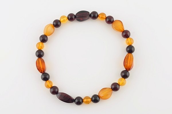 画像1: 琥珀ブレスレット (1)