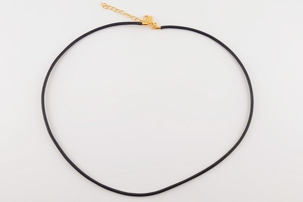 画像2: 革紐ネックレス (2)