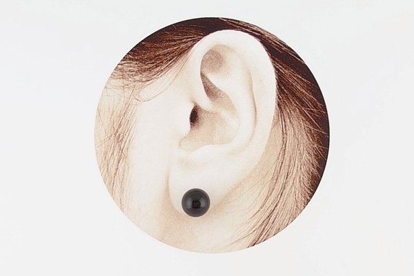 画像5: 【Amjelogue】ピアス・9mm玉 (5)