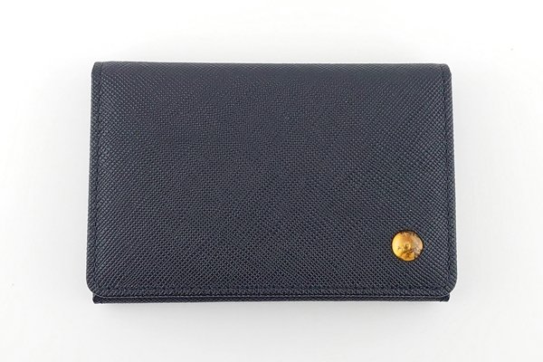 画像1: 琥珀名刺入れ・コニャック (1)