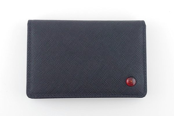 画像1: 琥珀名刺入れ・ワイン (1)