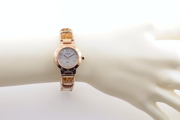 画像6: ソーラーパワーウォッチ　コニャックカラー (6)