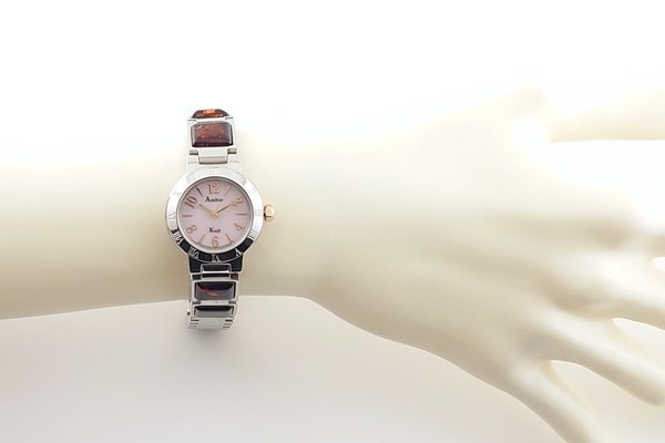 画像4: ソーラーパワーウォッチ　ワインカラー (4)