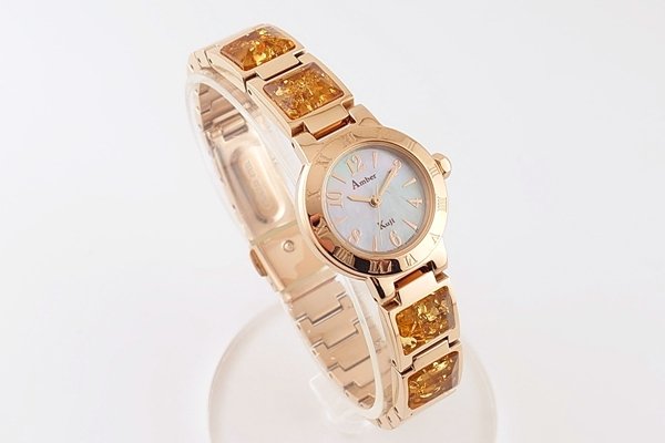 画像1: ソーラーパワーウォッチ　コニャックカラー (1)