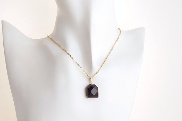 画像5: 久慈産琥珀ペンダント (5)