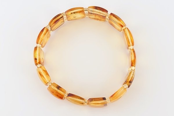 画像8: 虫入り琥珀ブレスレット (8)