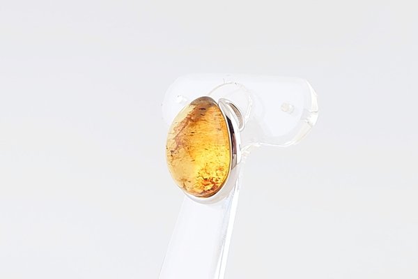 画像6: ブルーアンバーペンダント (6)