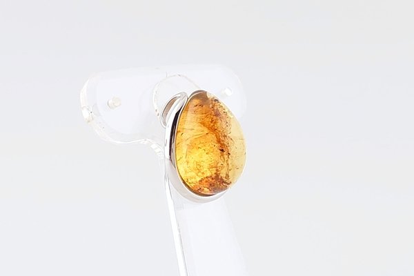 画像8: ブルーアンバーペンダント (8)