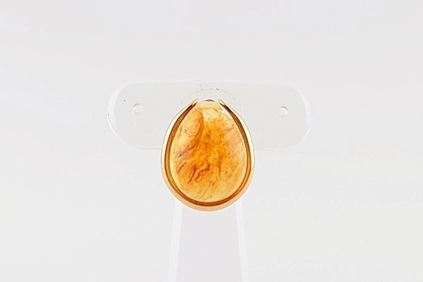 画像1: 久慈産琥珀ペンダント (1)