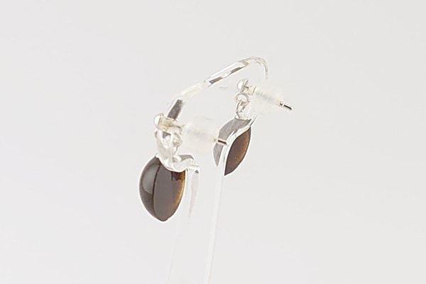 画像4: 琥珀ピアス (4)