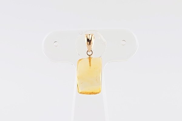 画像4: ブルーアンバーペンダント (4)