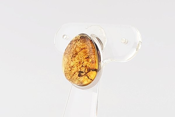 画像5: ブルーアンバーペンダント (5)