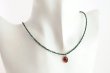 画像5: 久慈産琥珀ネックレス（マラカイト） (5)