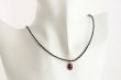 画像4: 久慈産琥珀ネックレス（ブラックスピネル） (4)