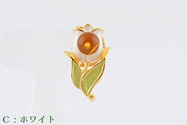 画像11: 琥珀ブローチ (11)
