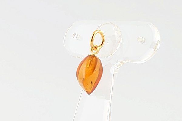 画像2: 久慈産琥珀ペンダント (2)