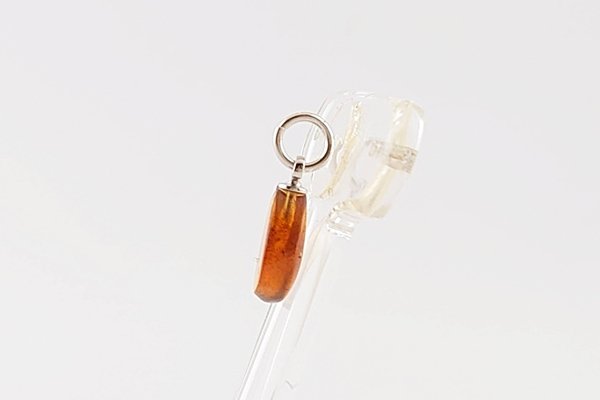 画像3: 久慈産琥珀ペンダント (3)