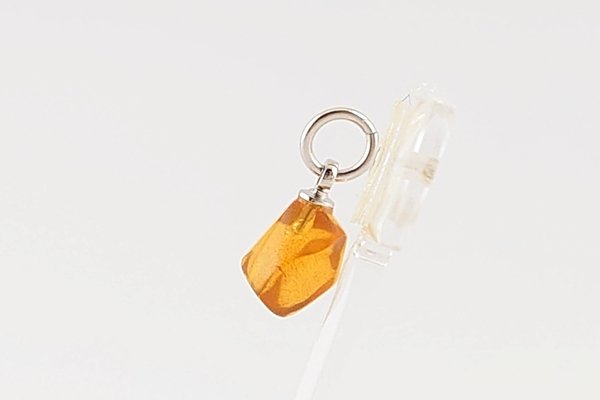 画像3: 久慈産琥珀ペンダント (3)