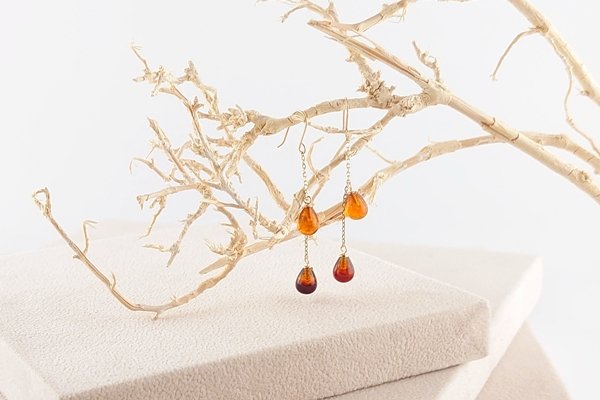 画像1: 【Amberlogue】ピアス (1)