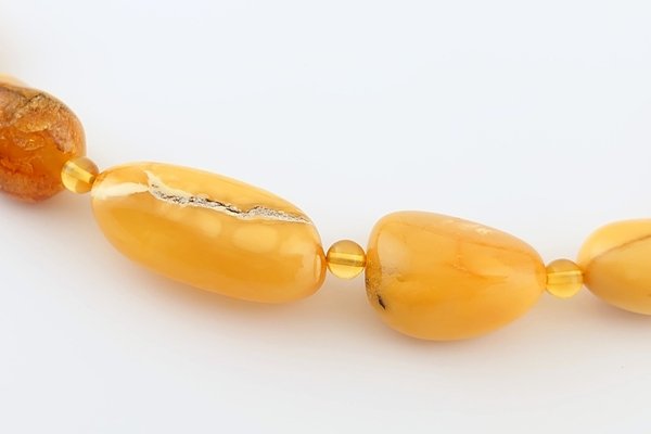 画像3: 琥珀ネックレス (3)