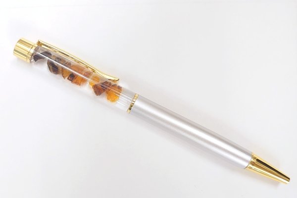 画像1: 久慈産琥珀ボールペン・画像確認用 (1)