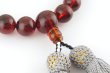 画像4: 久慈産琥珀念珠　男性用 (4)