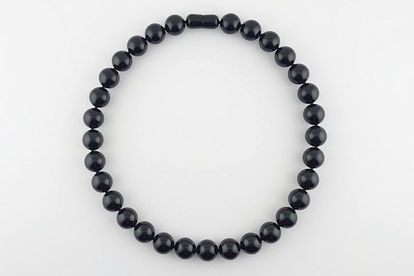 画像1: 【Amjelogue】ネックレス・12.5mm玉マグネット (1)