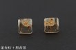 画像3: ブルーアンバーピアス (3)