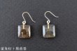 画像3: ブルーアンバーピアス (3)